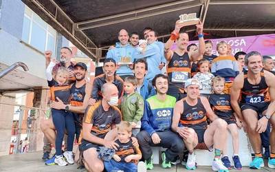 Laudio Atletismo taldea, Etxebarriko lasterketan bigarren sailkatu