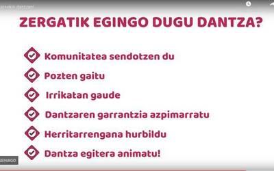 Hiru Bat dantza-taldeak `ELKAR+EKIN Dantzan´ ekimenean parte hartuko du domekan