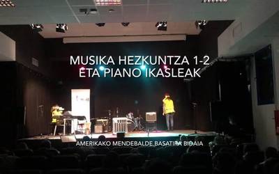 Musika Hizkuntza eta Piano ikasleak