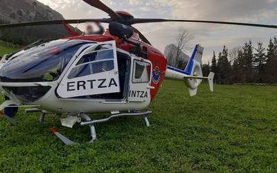 Mendizale bat erreskatatu dute Anboto mendian