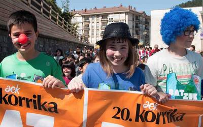 Eguen arratsaldean egingo da Korrika txikia Bergaran