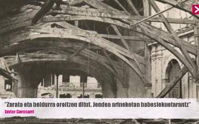 [BIDEOA]: Gaur 85 urte betetzen dira Durango eta Elorrio bonbardatu zituztenetik