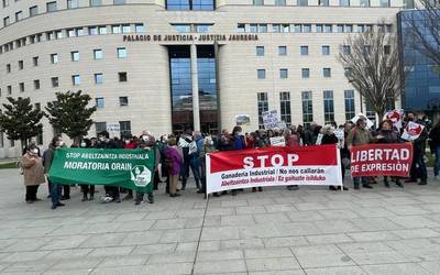 Lorea Flores (Greenpeace): "Datuak argiak dira, Caparrosoko behitegiak ingurua kutsatzen du"