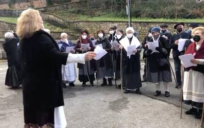 Aloña abesbatzak kontzertua eskainiko du gaur Santa Anan