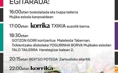 Korrika txikia Alde Zaharrean