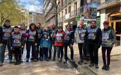 Korrika betatzen saiatu da Navarra Suma parlamentuan