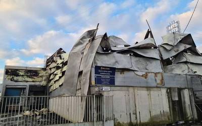Sute batek kalte larriak eragin ditu Erandioko Saltoki lantegian