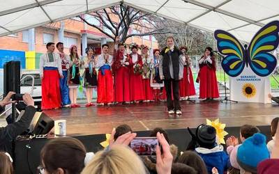 Berangoztarrek alde adeitsuena azaldu dute Ukrainako umeen alde