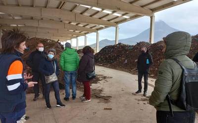 Euskaltegitik Utzubar EKOgunera bisitan