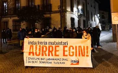 Eraso matxista salatzeko bi elkarretaratze eginen dituzte