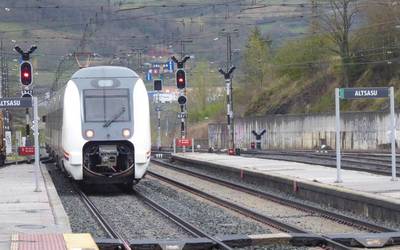 Hobekuntza lanak Altsasu eta Irun arteko trenbide sarean