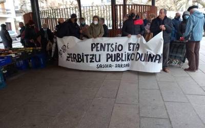 Pentsio sistema publikoaren aldeko bi deialdi