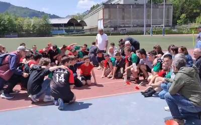 Euskal Ligako finalean izanen da Sarako Izarra errugbi taldea