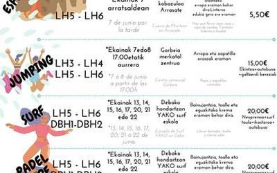 LEKeko sustapen jardueren izen-ematea zabalik dago!