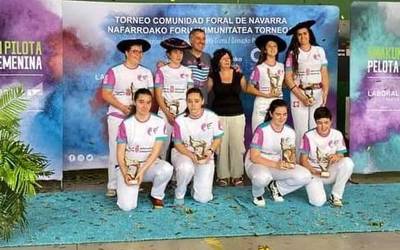 Kattin Madariaga aranaztarra eta Nahia Bertiz sunbildarra txapeldunorde Emakumezkoen Master Cup txapelketan