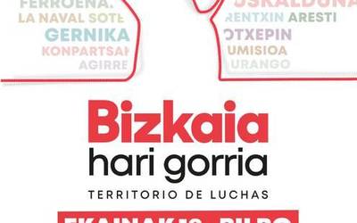 Bizkaia Hari Gorriak ekainaren 18ko hitzordu nagusiko egitaraua ezagutzera eman du