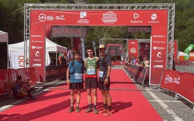 Ibai Larreak Skyrace Comapedrosa irabazi du, absolutu mailan