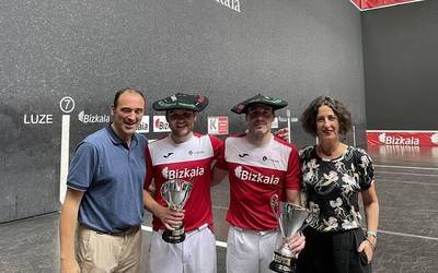 Esteban Gaubekak eta Del Ríok irabazi dute Bizkaia Open Nazioarteko Pala Txapelketa