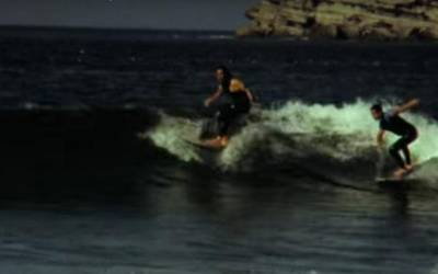 'La primera ola' filma emango dute gaur Antilla hondartzan