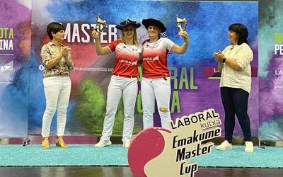 Amaia Aldaik eta Andrea Capellanek irabazi dute Emakume Master Cup torneoa