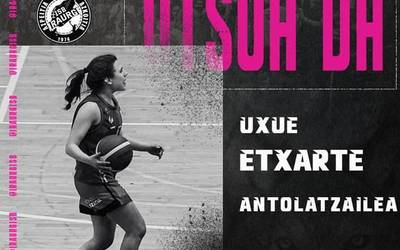 Uxue Etxarte joko antolatzaileak Azkoitia-Azpeitia ISB taldean jarraituko du