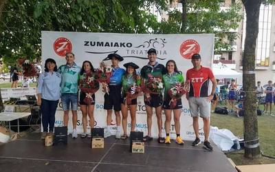 Joanes Goitisolok eta Maddi Marquetek irabazi dute Zumaiako Triatloia