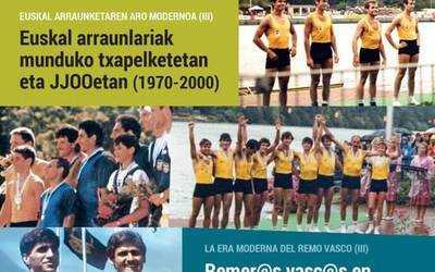 ZOZKETA: 'Euskal arraunlariak munduko txapelketetan eta JJOOetan (1970-2000)' liburuaren bi ale