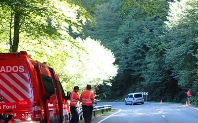 89 urteko urdazubiar bat ospitalera eraman dute larriki zauritua Otsondon izandako istripu batengatik