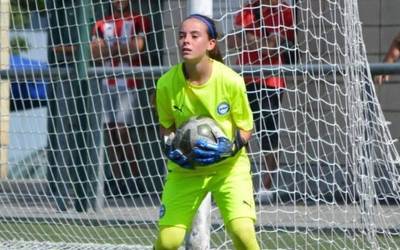 Sarai Gandarias Gordonek debuta egin du Alaves taldeko filialean 15 urterekin