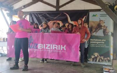 Erdiz Bizirik plataformak manifestazioa deitu du urriaren 12an Elizondon