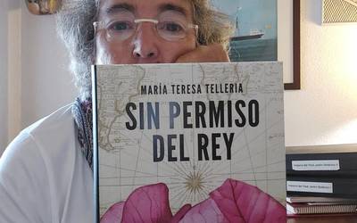 Maria Teresa Telleriak 'Sin permiso del rey' eleberria aurkeztuko du eguenean