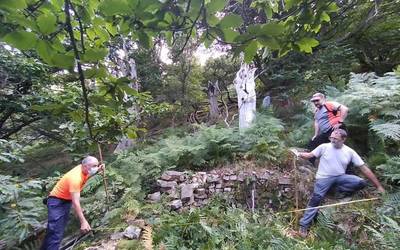 Okondoko ondarea berreskuratzeko kirikino-hesi eta zaldikoa eraikiko dituzte auzolanean