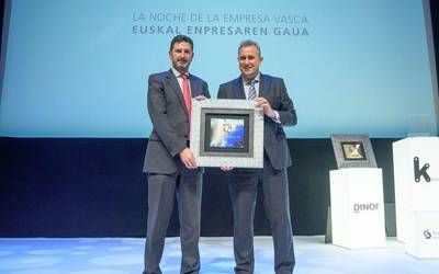 Alcortak jaso du 'Enpresa Berrikuntzaren' saria Euskal Enpresaren Gaua galan