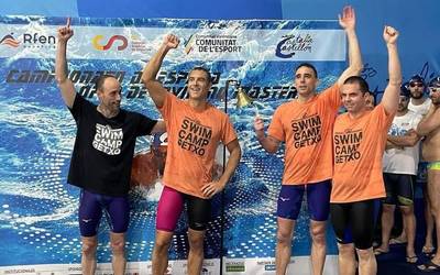 Munduko hiru errekor lortu ditu Swim Camp Getxok Espainiako Igeriketa Master Txapelketan