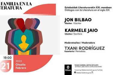 Jon Bilbao eta Karmele Jaio 'Eztabaidak Literatureagaz XX. mendean' zikloaren barruan