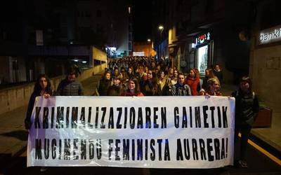 Algortako Mugimendu Feministak manifestazioa deitu du martxoaren 8rako