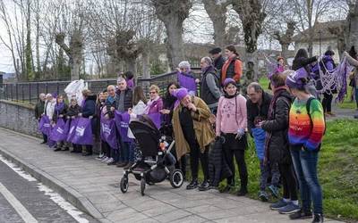 Berdintasuna aldarrikatu dute Aiaran, Martxoaren 8aren testuinguruan