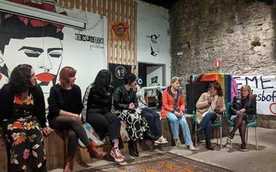Lau hamarkada borrokan Orio feminista baten alde