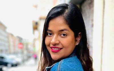Cristhiana Mercado: "Bere etxea zabaldu didan jende oso ona aurkitu dut hemen"