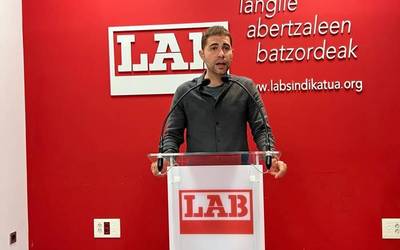 Imanol Karrera (LAB): "Osasun ikerketa zientifikoa Opus Deiren esku utzi nahi du Nafarroako Gobernuak"