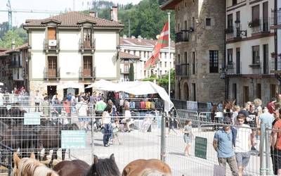 Garaira egokitu da San Isidro feria