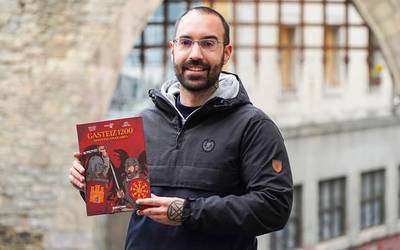 'Gasteiz 1200 defentsa amaigabea' komikia aurkeztuko dute gaur Leitzan