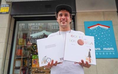 Kalean da 'Gorri eta borobila' ipuin ilustratua