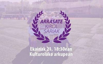 Arrasate Kirol Sariak ekitaldia