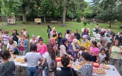 Ikasturte bukaera ospatu dute Elorrion, Berdintasun Saileko ekimenetan parte hartu duten emakumeek