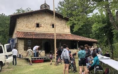 Jaietan murgiltzeko prest da San Martzial