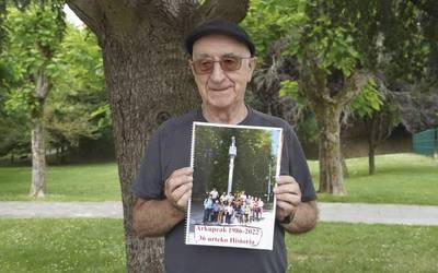 Arkupeak elkartearen historia hiru liburuxkatan bildu du Fernando Etxeberriak