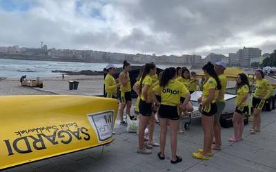 Orio Orialki emakumeen taldea laugarrena izan da Coruñan
