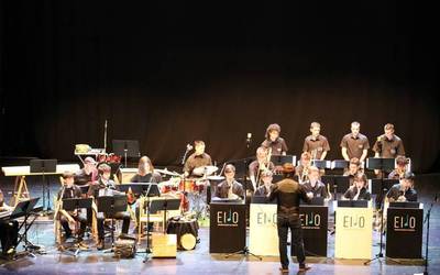 Baztartxora ere iritsi da Euskadiko Ikasleen Jazz Orkestra