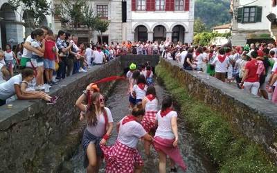 Bortzirietan ere lehertu da festa